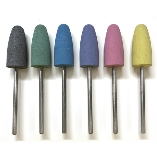 ポリマスター 研磨用 弾性ゴム砥石 軸付2.35m