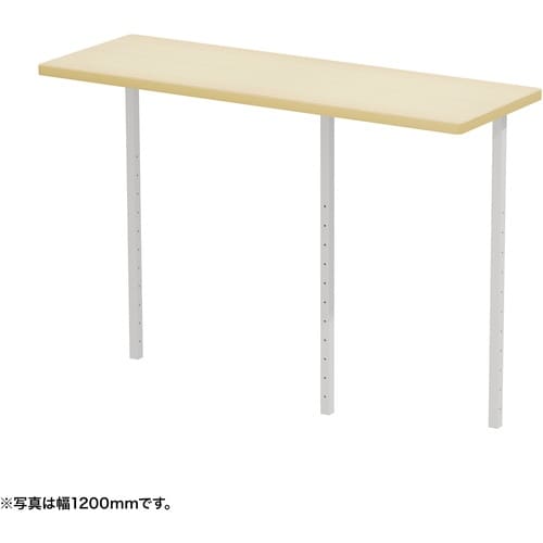 SANWA サブテーブルW800ミリ用(薄い木目)