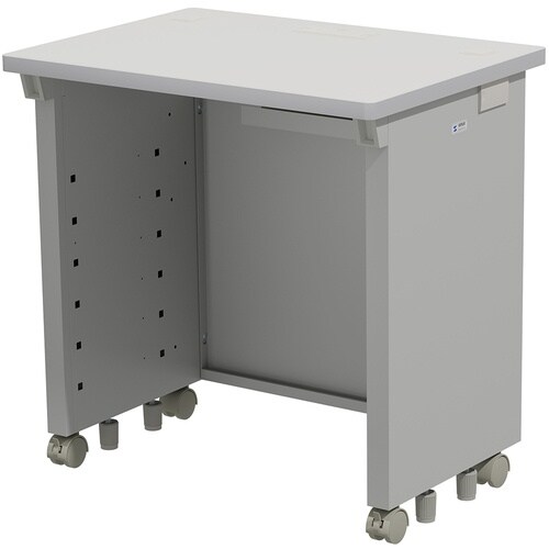 SANWA eデスク(グレー)W700×D500×