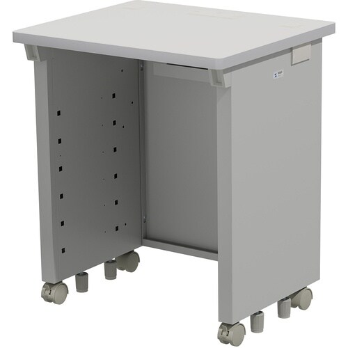 SANWA eデスク(グレー)W600×D500×