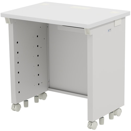 SANWA eデスク(ホワイト)W700×D500