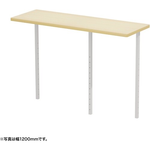 SANWA サブテーブルW700ミリ用(薄い木目)