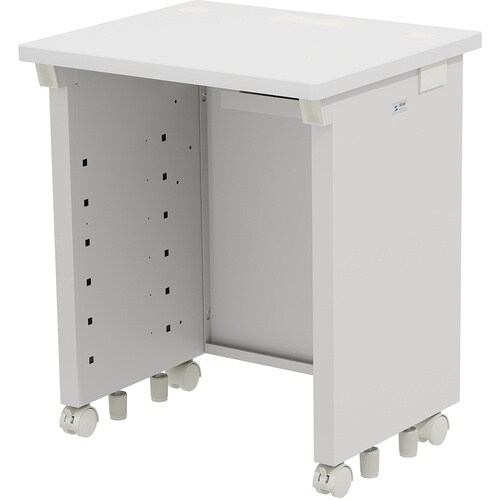 SANWA eデスク(ホワイト)W600×D500