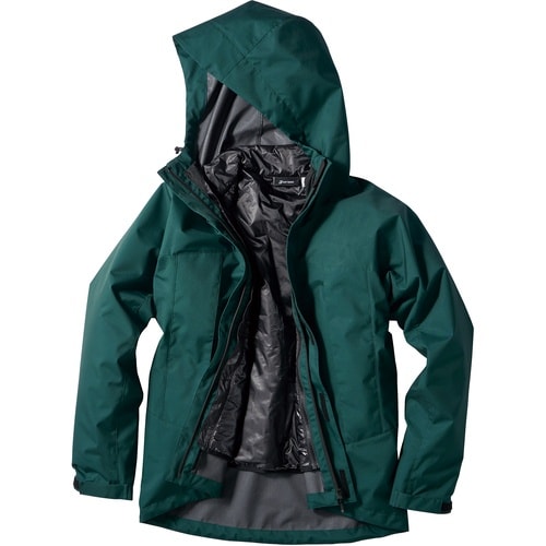 クロダルマ 3WAY防寒ジャケット グリーン LL