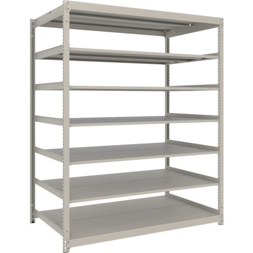 TRUSCO スチールラック 薄板ラック(棚板分割