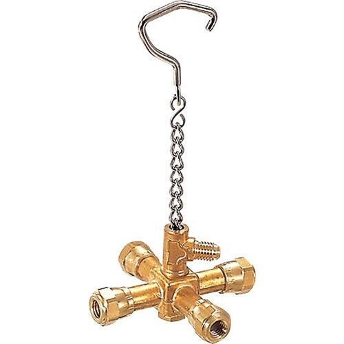 dengen HFC−134a用 4缶ジョイント