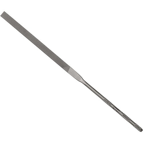 Vallorbe ニードルヤスリ 平コバ丸 200