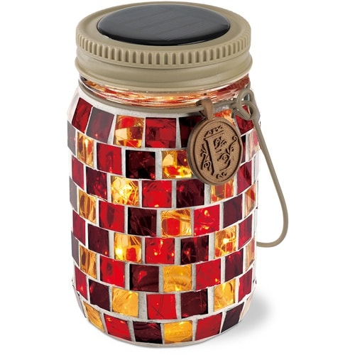 キシマ エトワル ソーラーガーデンライト レッドブ