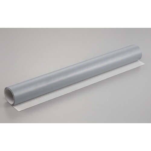 緑十字 防音シート(窓枠用) アイスグレー 約92