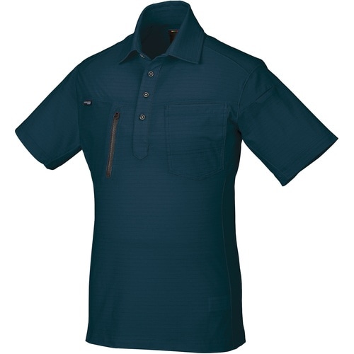 クロダルマ 半袖ポロシャツ ネイビー 5L