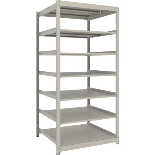 TRUSCO スチールラック 薄板ラック(棚板分割