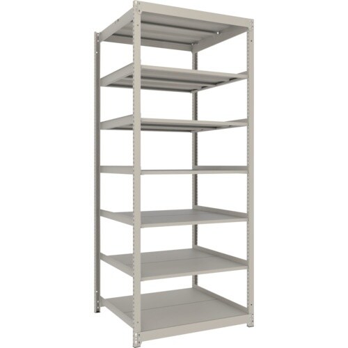 TRUSCO スチールラック 薄板ラック(棚板分割