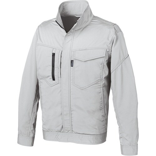 クロダルマ 長袖ジャンパー シルバー L