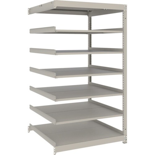 TRUSCO スチールラック 薄板ラック(棚板分割