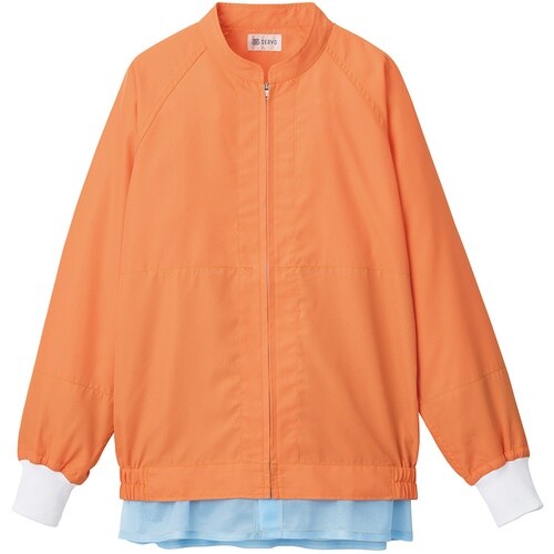 サンペックス 長袖ジャンパー 食品工場 白衣 衛生