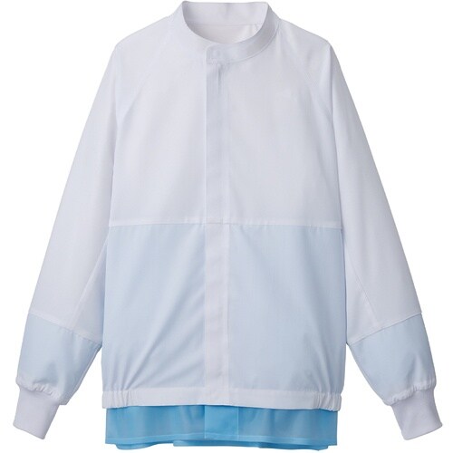 サンペックス 長袖ジャンパー 食品工場 白衣 衛生