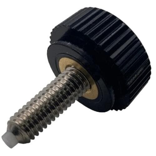 ラクテム ナイロン化粧ネジ 黒 M4−12 樹脂パ