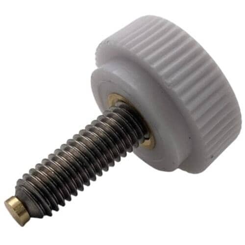 ラクテム ナイロン化粧ネジ 白 M5−14 真鍮パ