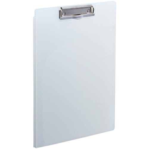 LIHIT 抗菌クリップファイル クリヤー