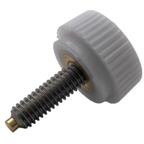 ラクテム ナイロン化粧ネジ 白 M4−16 真鍮パ