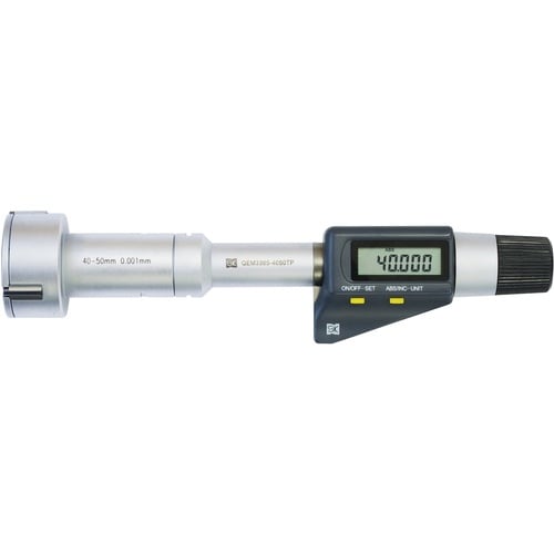 SK デジタル三点マイクロメータ 測定範囲40ー5