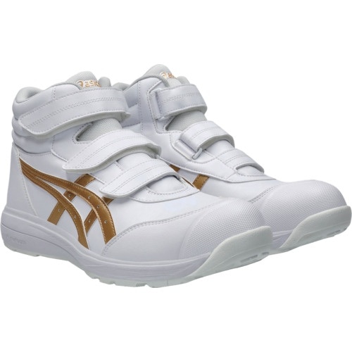 ASICS ウィンジョブ CP312 ホワイト×ピ