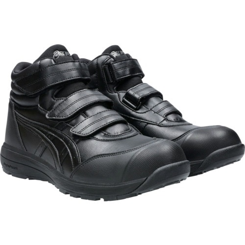 ASICS ウィンジョブ CP312 ブラック×ブ