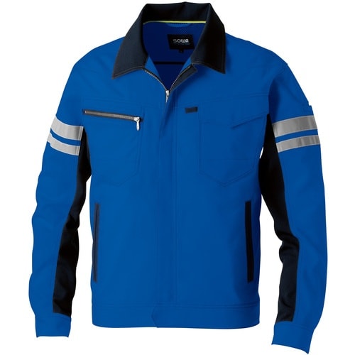 SOWA 964 長袖ブルゾン(反射材付き) ブル