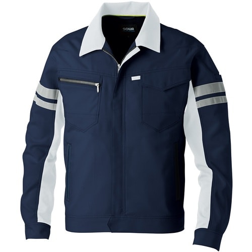SOWA 964 長袖ブルゾン(反射材付き) ネイ