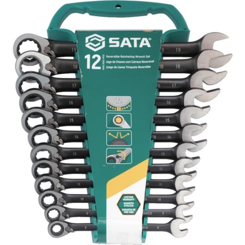SATA 切替式コンビネーションラチェットレンチセ