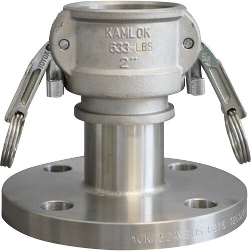 TOYOX カムロック カプラー フランジ ステン