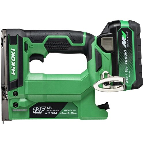 HiKOKI 18Vコードレスタッカ MV電池搭載