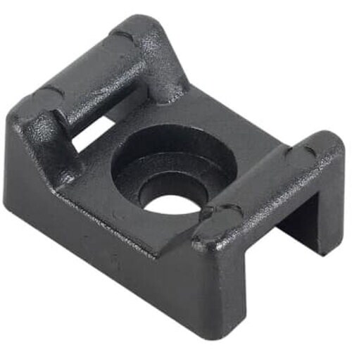 TY−Rap マウントベース サドル型 耐候 黒色