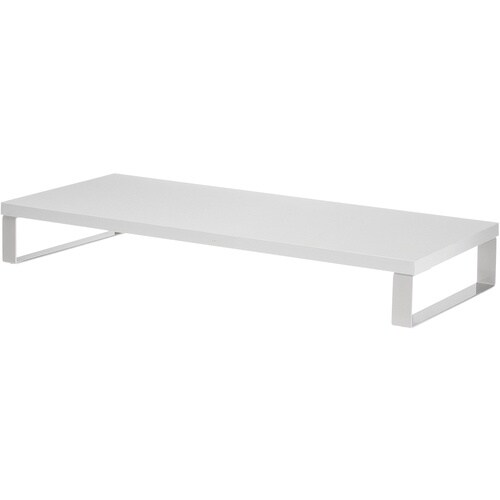 SANWA 木製机上ラック(W600・ホワイト)