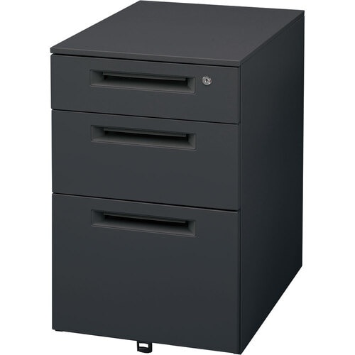 IRIS デスクワゴン DW−3 3段 ブラック