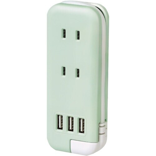 ソニック スリム ポータブルコンセント ポーチ付