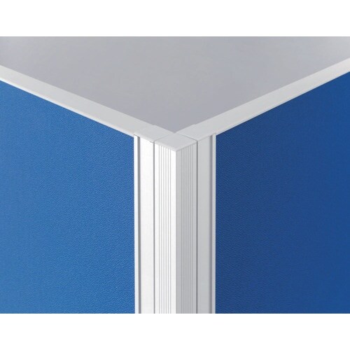 IRIS ポール アルミパーテーション L字連結ポ