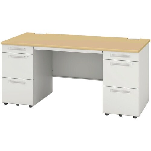 IRIS 両袖机 SSDH デスク W1600 ナ