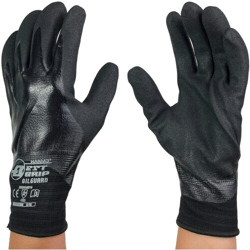 WINCESS ニトリル背抜き手袋 耐油 フルコー