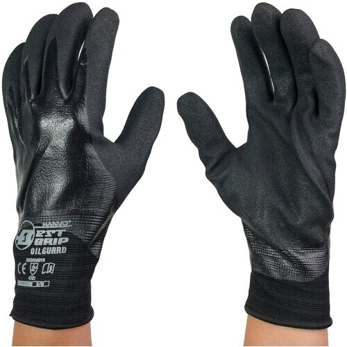 WINCESS ニトリル背抜き手袋 耐油 フルコー