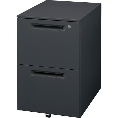 IRIS デスクワゴン SSD 2段 NBK