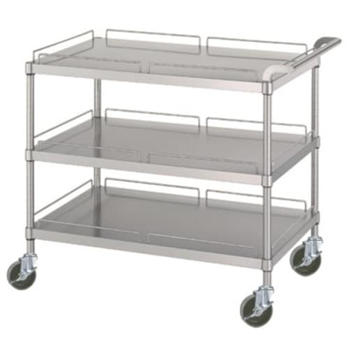 シンコー ステンレスワゴン 天地3段タイプ(SUS