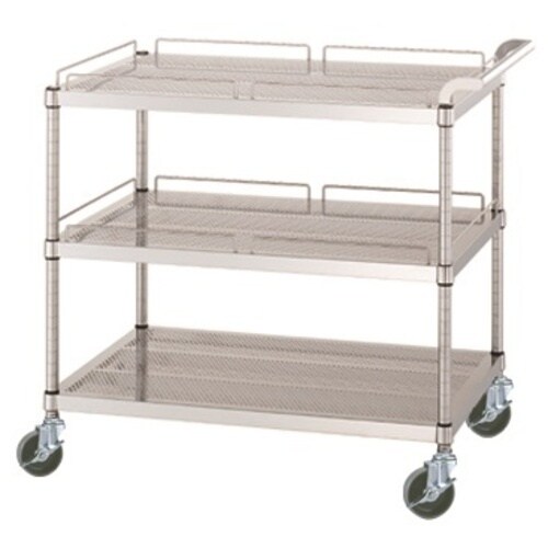 シンコー ステンレスワゴン(SUS304)天地3段