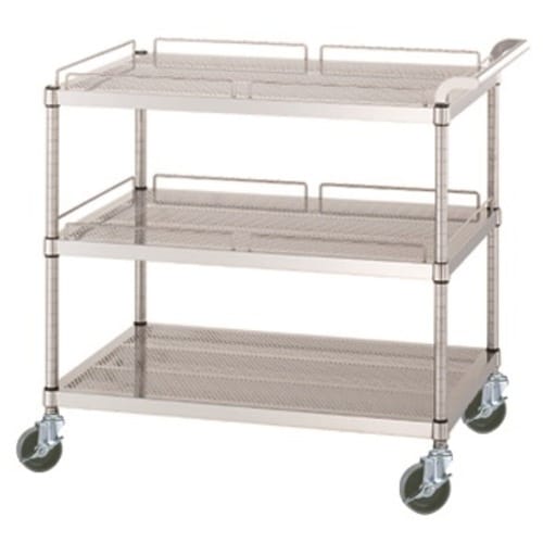 シンコー ステンレスワゴン(SUS304)天地3段