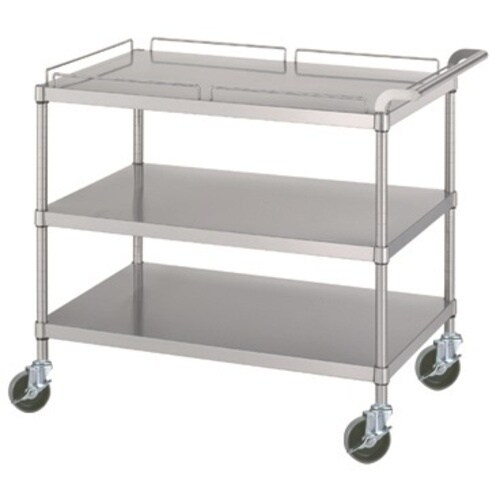 シンコー ステンレスワゴン 天地3段タイプ(SUS