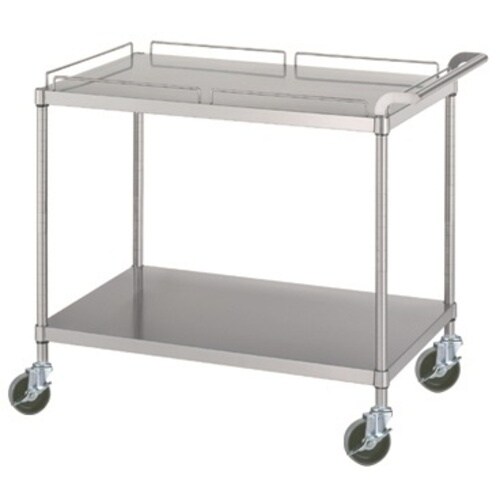 シンコー ステンレスワゴン 天地2段タイプ(SUS