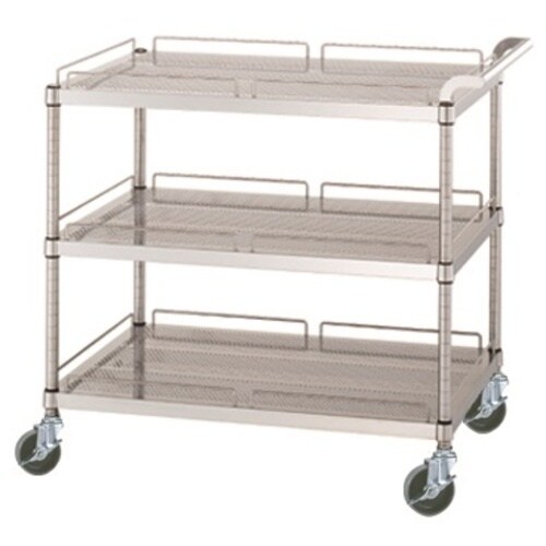 シンコー ステンレスワゴン(SUS304・ガード付