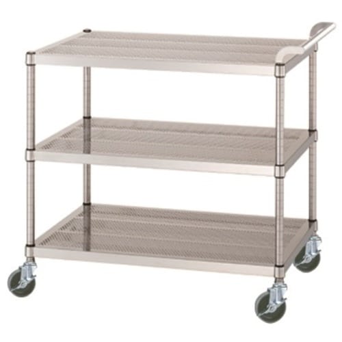 シンコー ステンレスワゴン(SUS304)天地3段