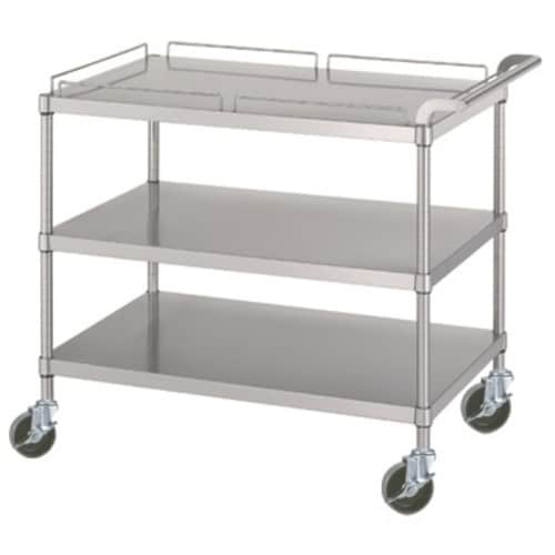 シンコー ステンレスワゴン 天地3段タイプ(SUS