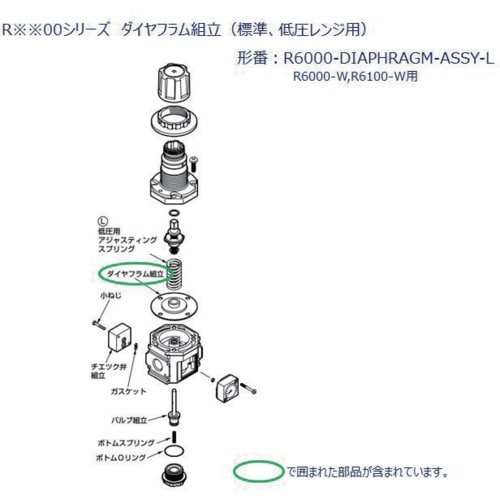 CKD F.R.Lユニット 6000シリーズ用 ダ